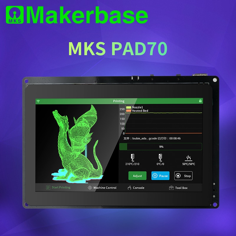 Makerbase MKS Pad7 뷮  Ʈ ÷ 7.0 ġ ..